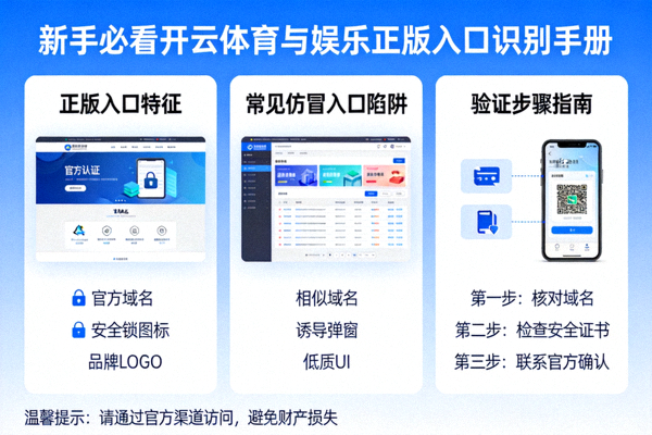 新手必看开云体育与娱乐正版入口识别手册